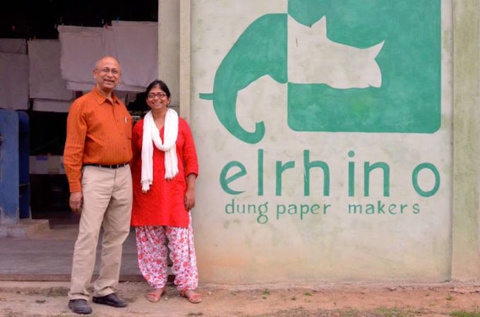 Rhino poop gives villagers in India a conservation incentive